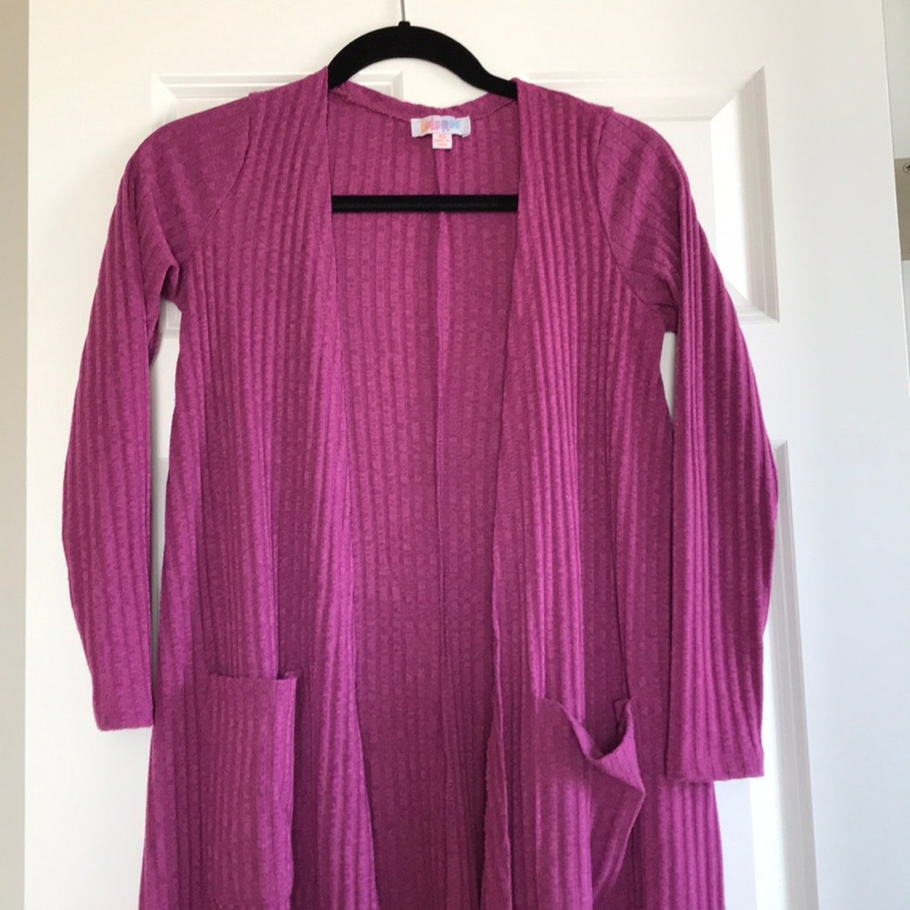 XS Lularoe Sarah cardigan